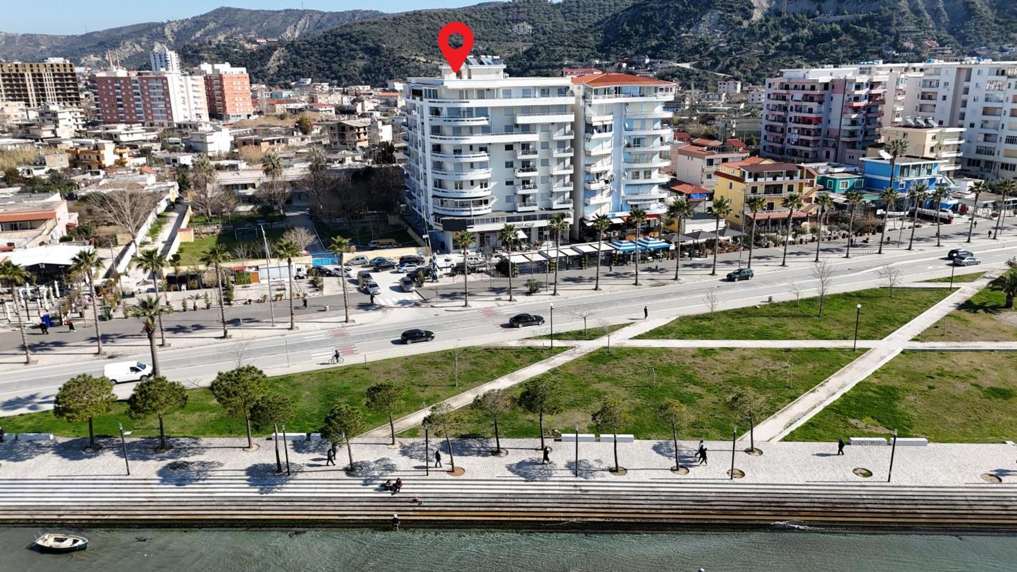 Seascape Apartments Vlorë Exterior foto