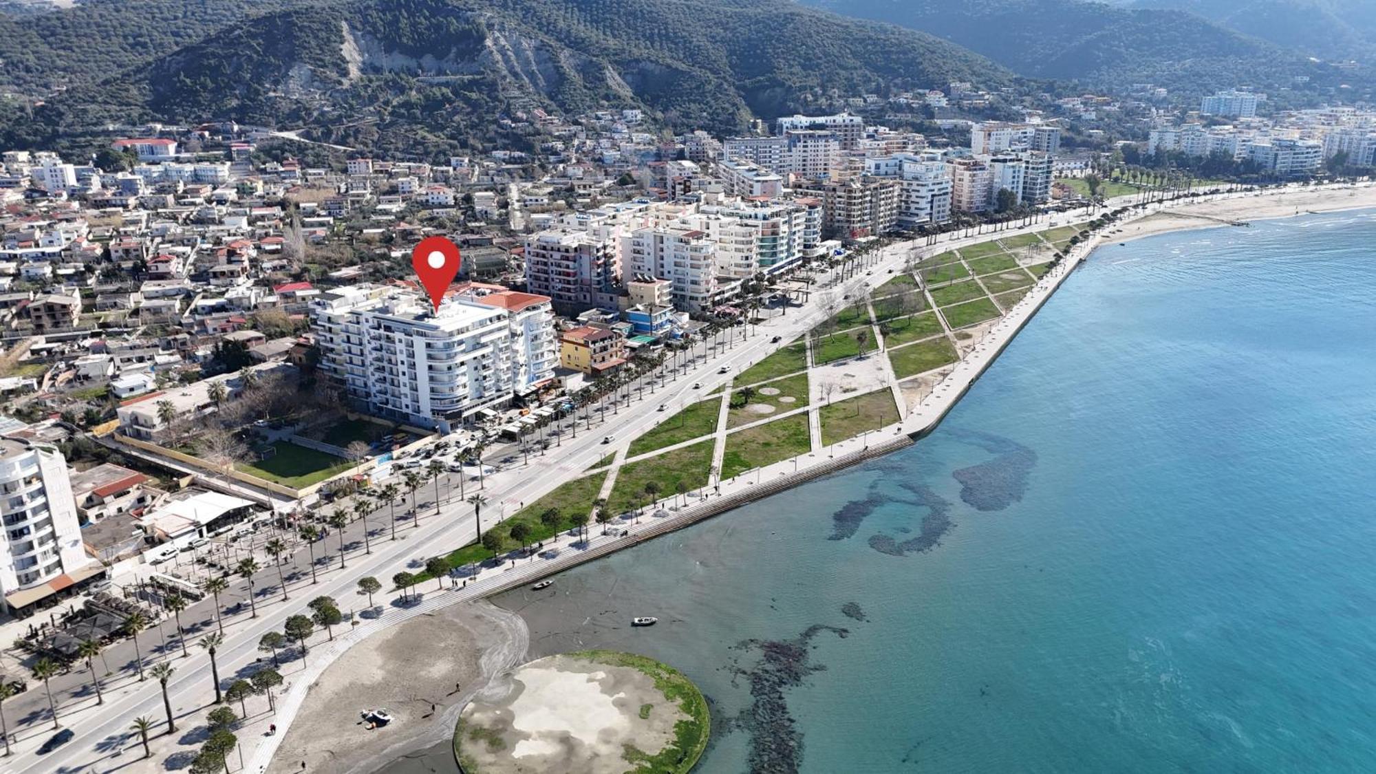 Seascape Apartments Vlorë Exterior foto